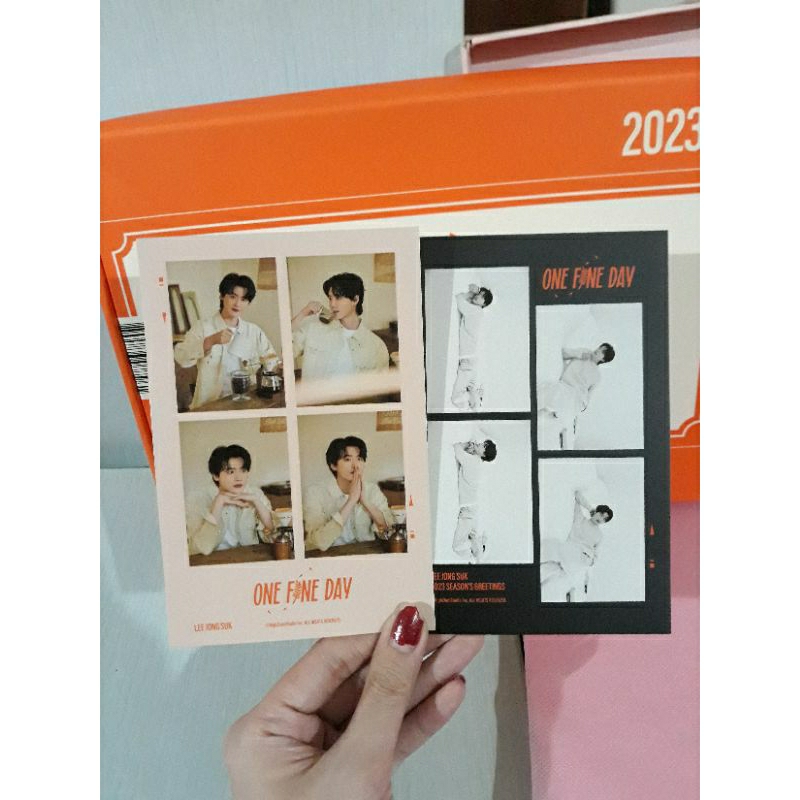 READY STOCK Lee Jong Suk Season Greeting OFFICIAL 2023 One Fine Day / Lee Jong Suk / Jong Suk SG / J
