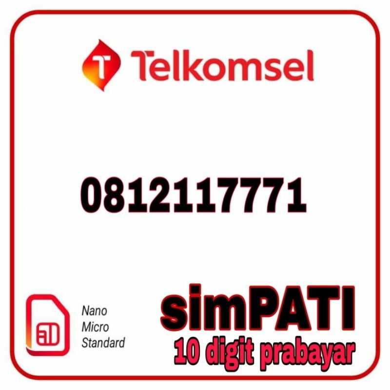 Nomor cantik simpati 10digit 10 digit prabayar nocan no cantik nomer kartu perdana telkomsel simpati