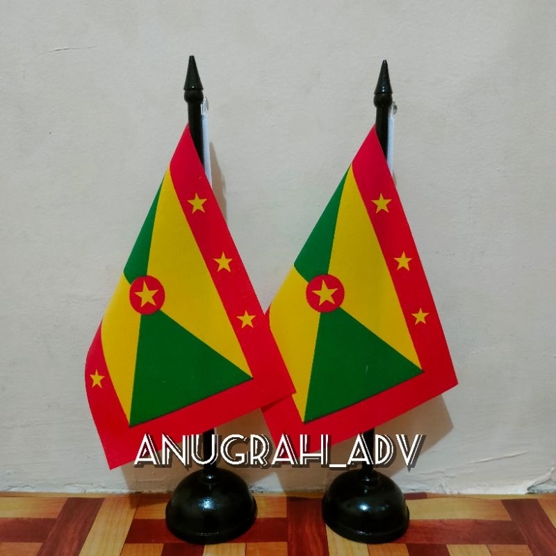 

tiang kayu bendera meja GRENADA