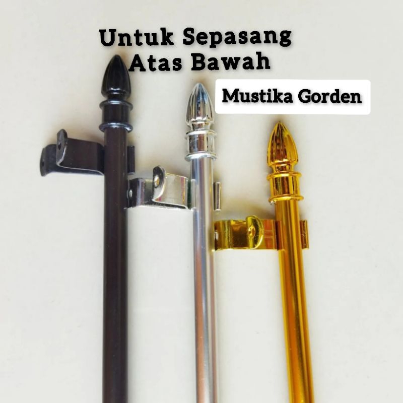 STIK GORDEN KUPU-KUPU/BESI GORDEN MINIMALIS/BESI GORDEN PITA