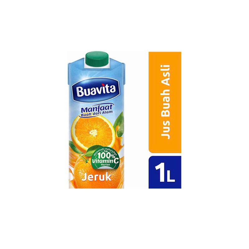 

Buavita jus buah 1L 1 liter orange mangga jambu