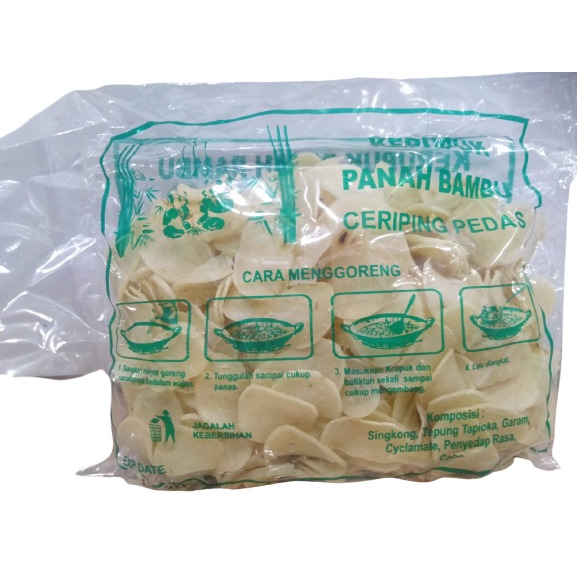 

Kerupuk Panah Bambu Cepiring Pedas 500 gram