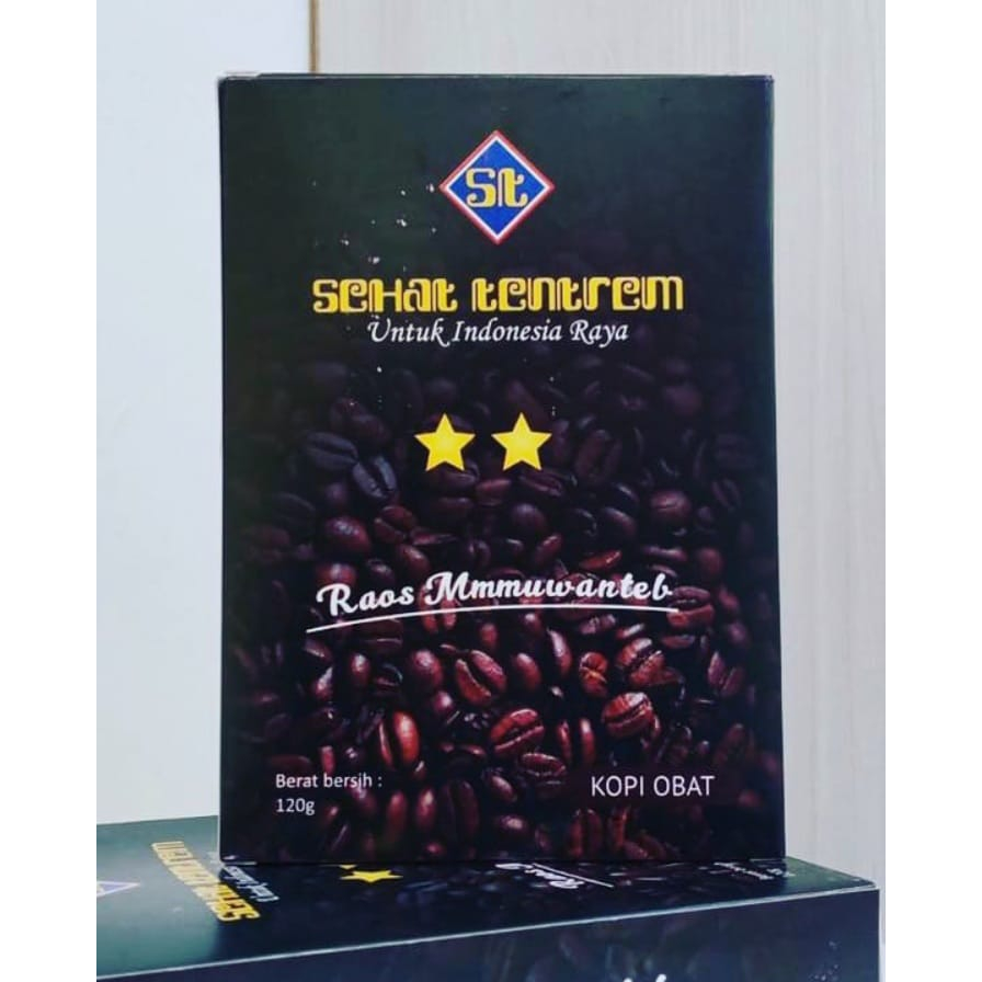 

kopi st raos mmmuwanteb bintang 2 sehat tentrem