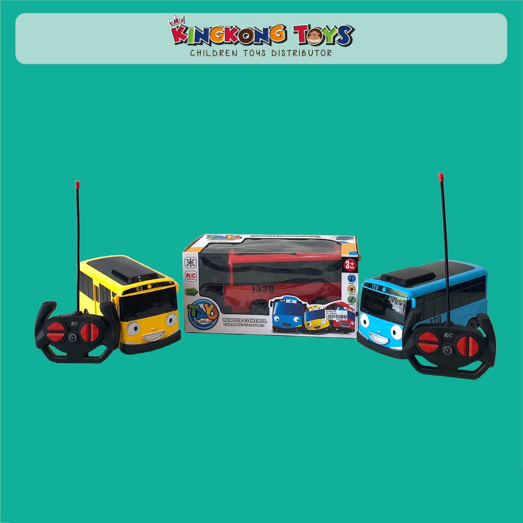 Mainan Remote Control Bus Tayo / Mainan Remote Control / Mainan Hobi dan Koleksi / Mainan Anak Cowo 