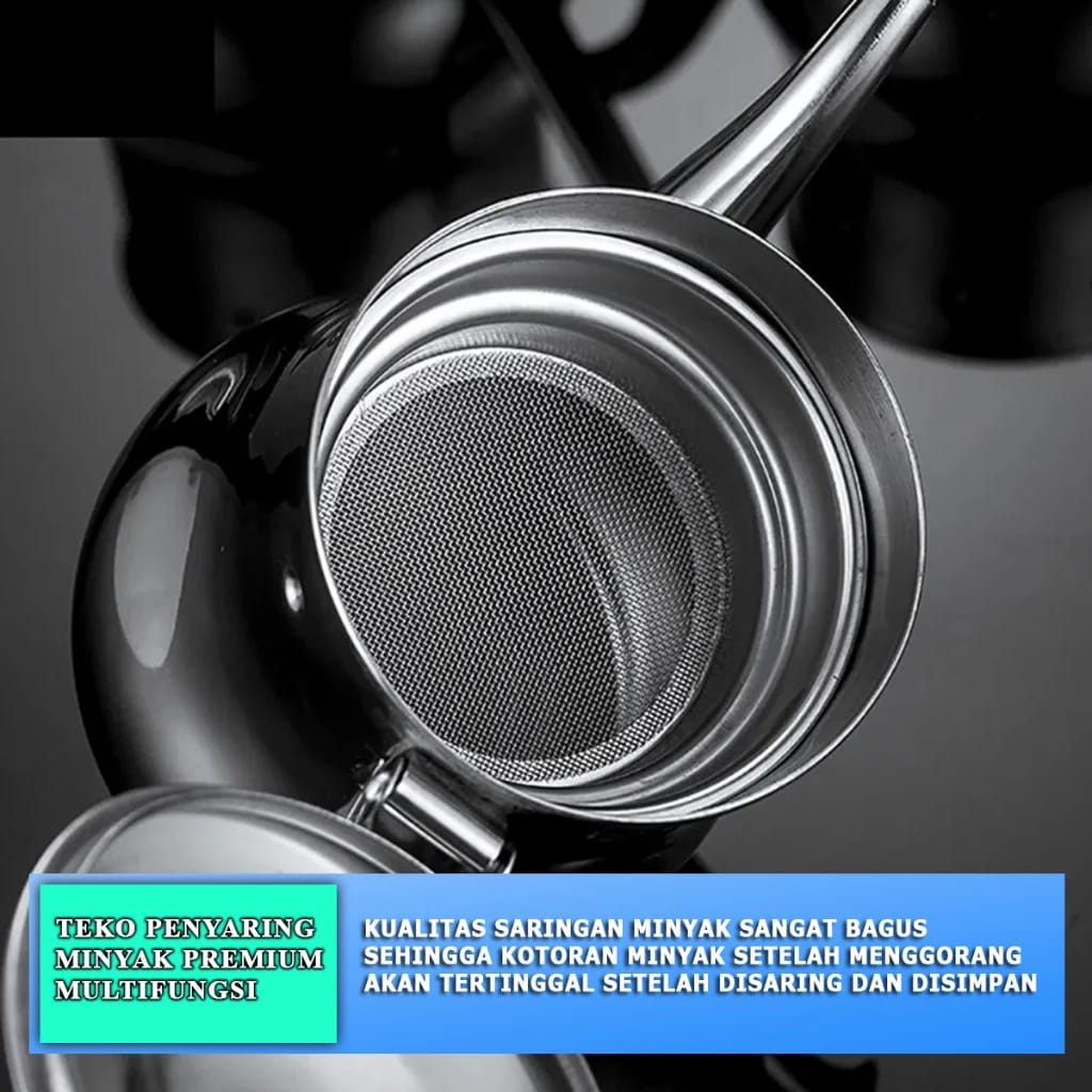 TERBARU TEKO PENYARING MINYAK/TEKO PENYARING TEH/KOPI SERBAGUNA