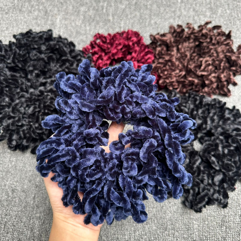 Ayasha Hijab - Scrunchie Cepol Hijab Ikat Rambut Ubur-ubur Jumbo Anti Pusing Diamond