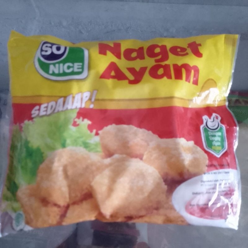 

So nice chicken nugget 500g