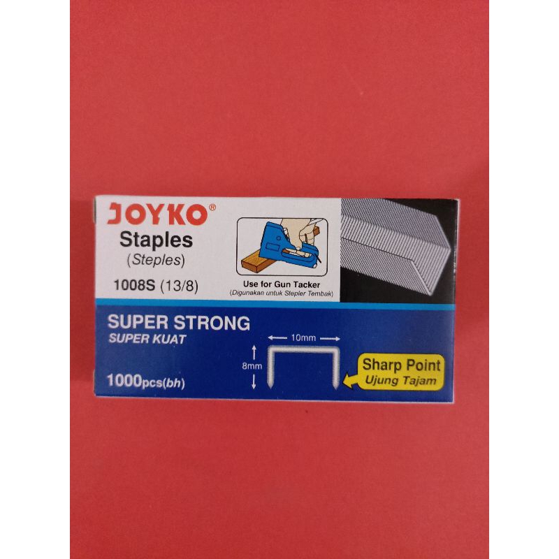 

Isi Staples Gun 13/8 Joyko