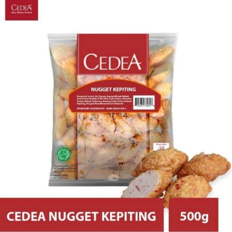 

Cedea Nugget Kepiting 500 g