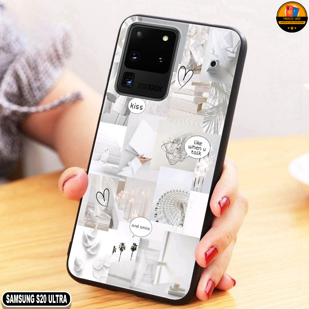 Case SAMSUNG S20 ULTRA - Casing SAMSUNG S20 ULTRA Terbaru 2023 MIRACLE CASE [ MOTIF 05 ] Silikon -  