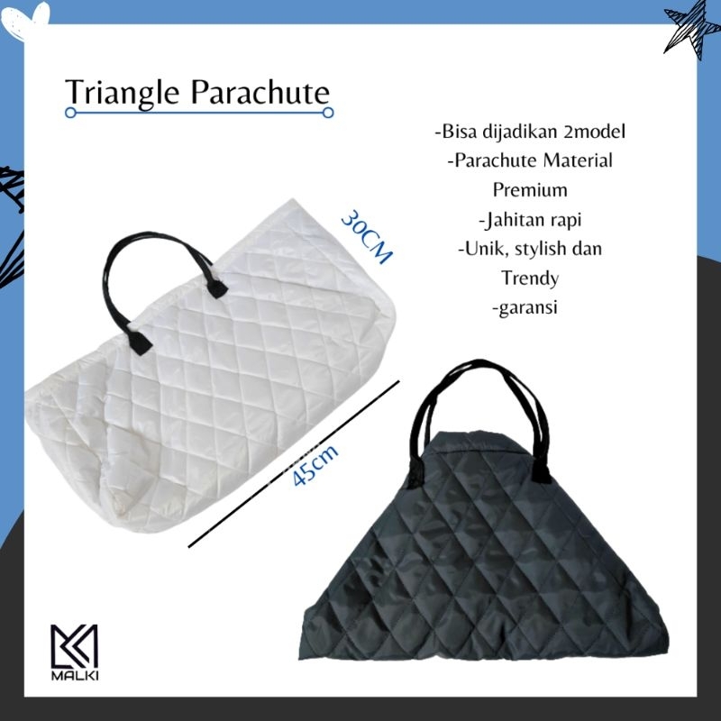 Malki.ID Totebag quilting casual handle bag | tote bag kuliah hologram bangkok | Tas wanita puffy ba