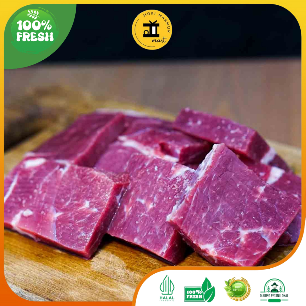 

DAGING POTONGAN RENDANG PREMIUM 1 KG IMPORT