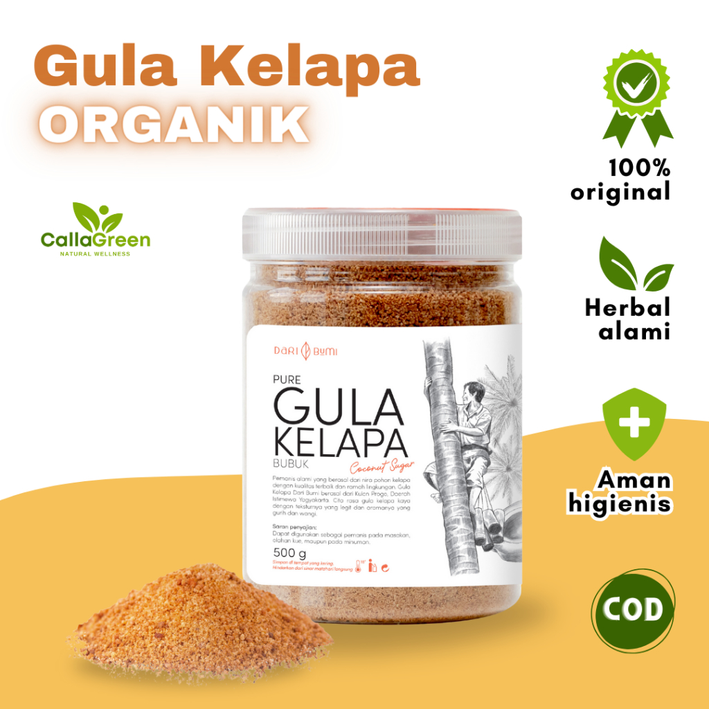 

GULA KELAPA BUBUK ASLI GULA MURNI 100% ORIGINAL MAKANAN MINUMAN SUPPLEMEN KESEHATAN ALAMI BUMBU DAPUR MASAK MASAKAN SEHAT GULA MERAH HALUS BUBUK MAKANAN MINUMAN SUPLEMEN KESEHATMASAK MASAKAN SEHAT PREMIUM PURE ORGANIC HERBAL SUPPLEMEN DIET SEHAT PREMIUM