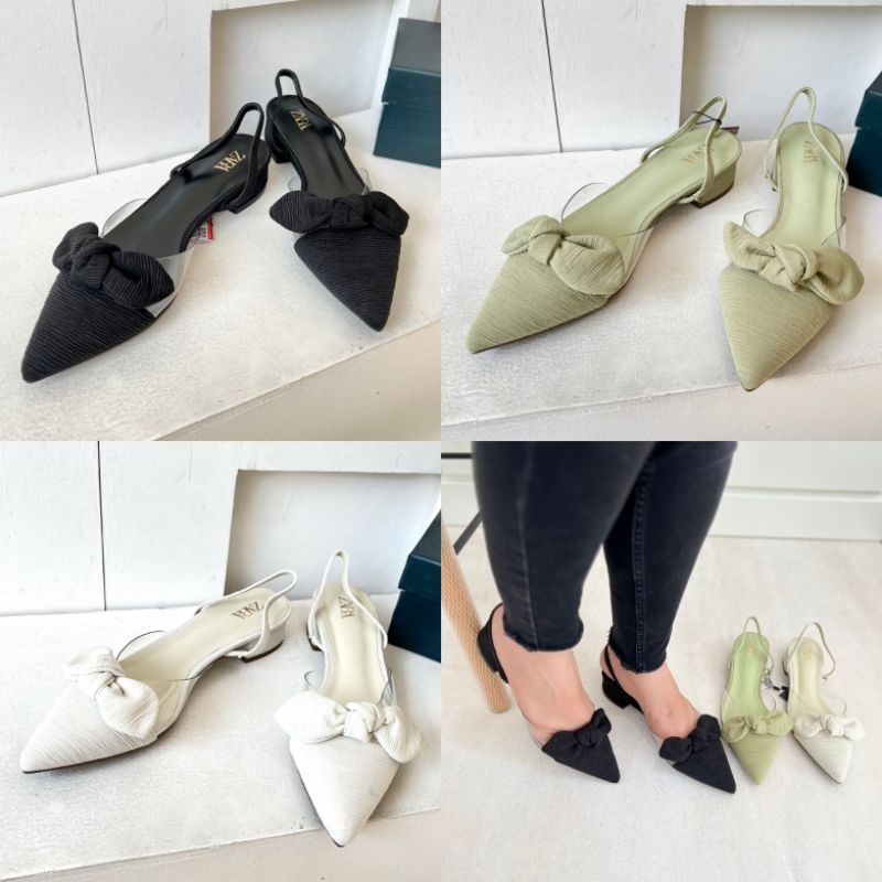 Zara Heels 3cm Selop S19732