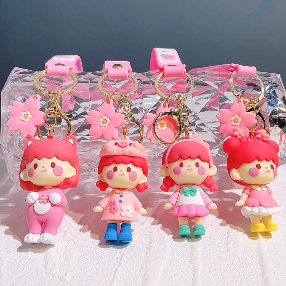 Gantungan Kunci Aesthetic Lucu Keychain Besar Gantungan Kunci Lucu