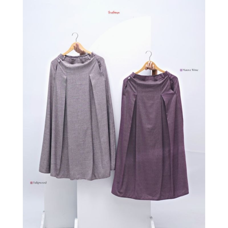 SHAFEEYA - SAHIRA SKIRT ORI SHAFEEYA / ROK BAWAHAN SYARI