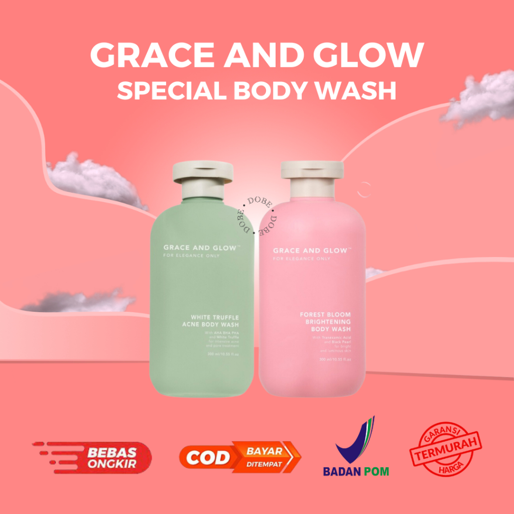 GRACE AND GLOW Body Wash Acne
