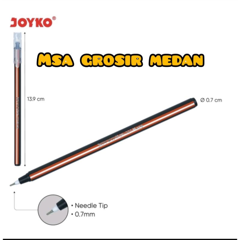 

pen joyko lilin gel bp-327 1lusin (12pc)