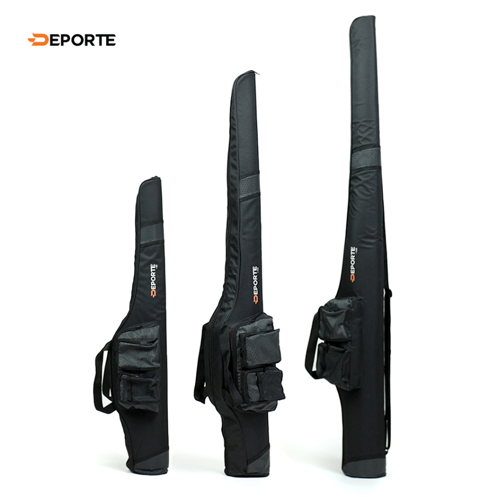 Tas Joran Pancing Untuk 1 set JoranSemi-Hardcase Hitam Casting Galatama Jigging 120 Cm