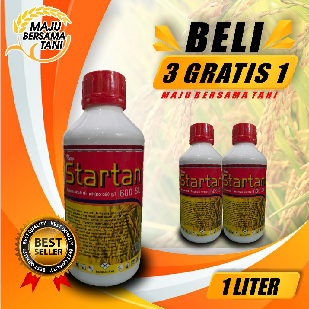 STARTAN 600 SL 1LITER B.A DIMEHIPO 600 SL PEMBASMI HAMA
