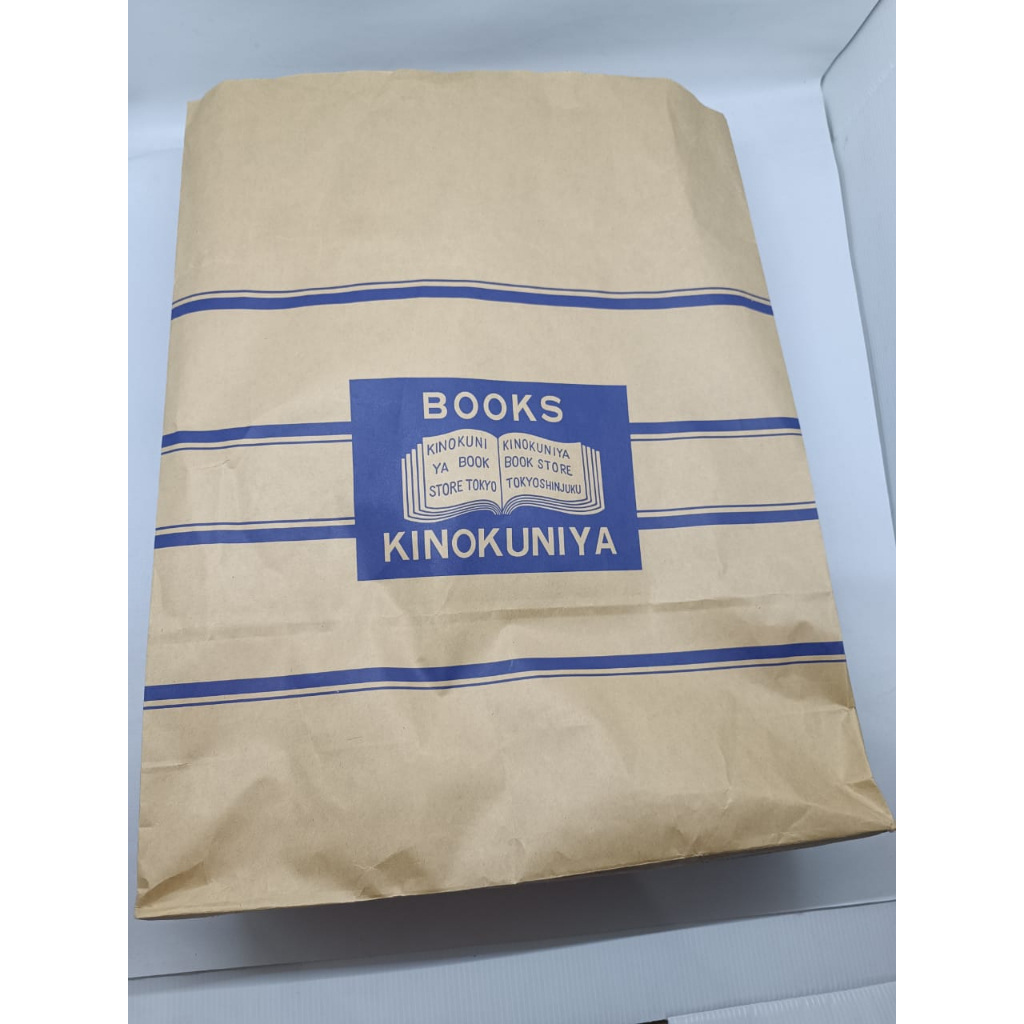 

Kinokuniya Books Store Tokyo Shinjuku Paper Shopping Bag Japan