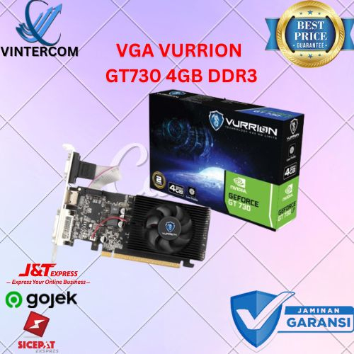Vga NVidia GT730 4GB VURRION DDR3 Ori Real Capacity / GT 730