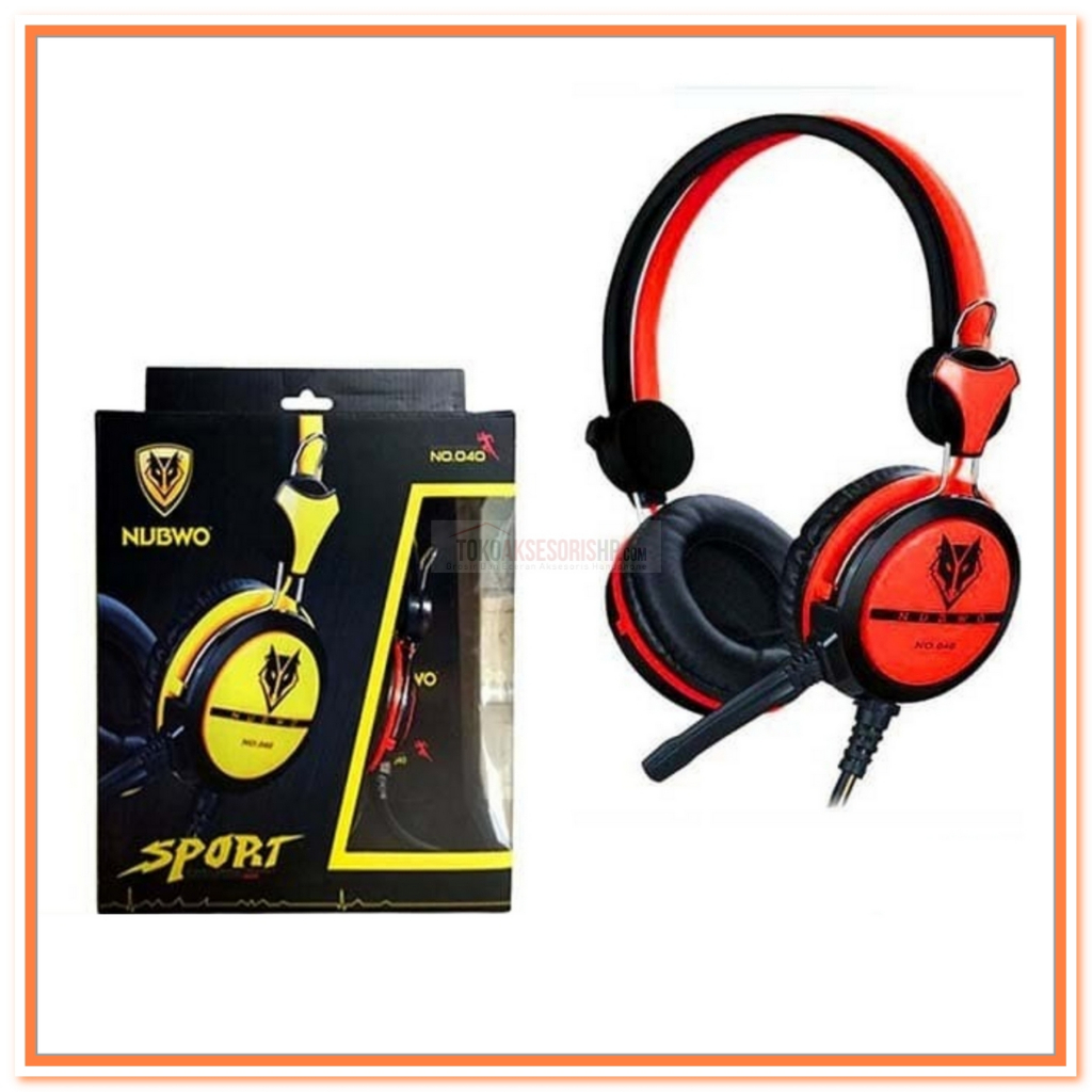 Headset Gaming Nubwo No.040 Sport Stereo Gaming Headset
