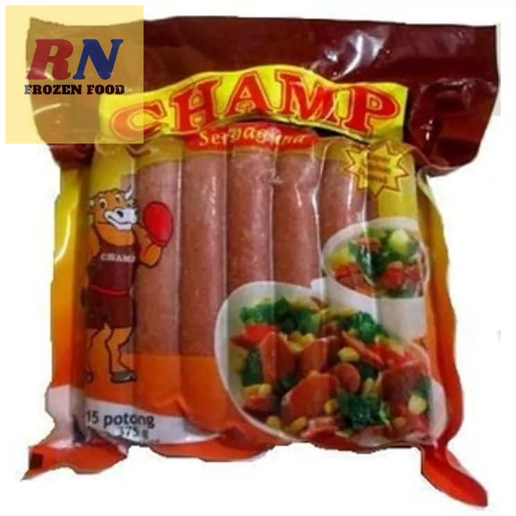 

Champ Sosis Sapi 375g Isi 15