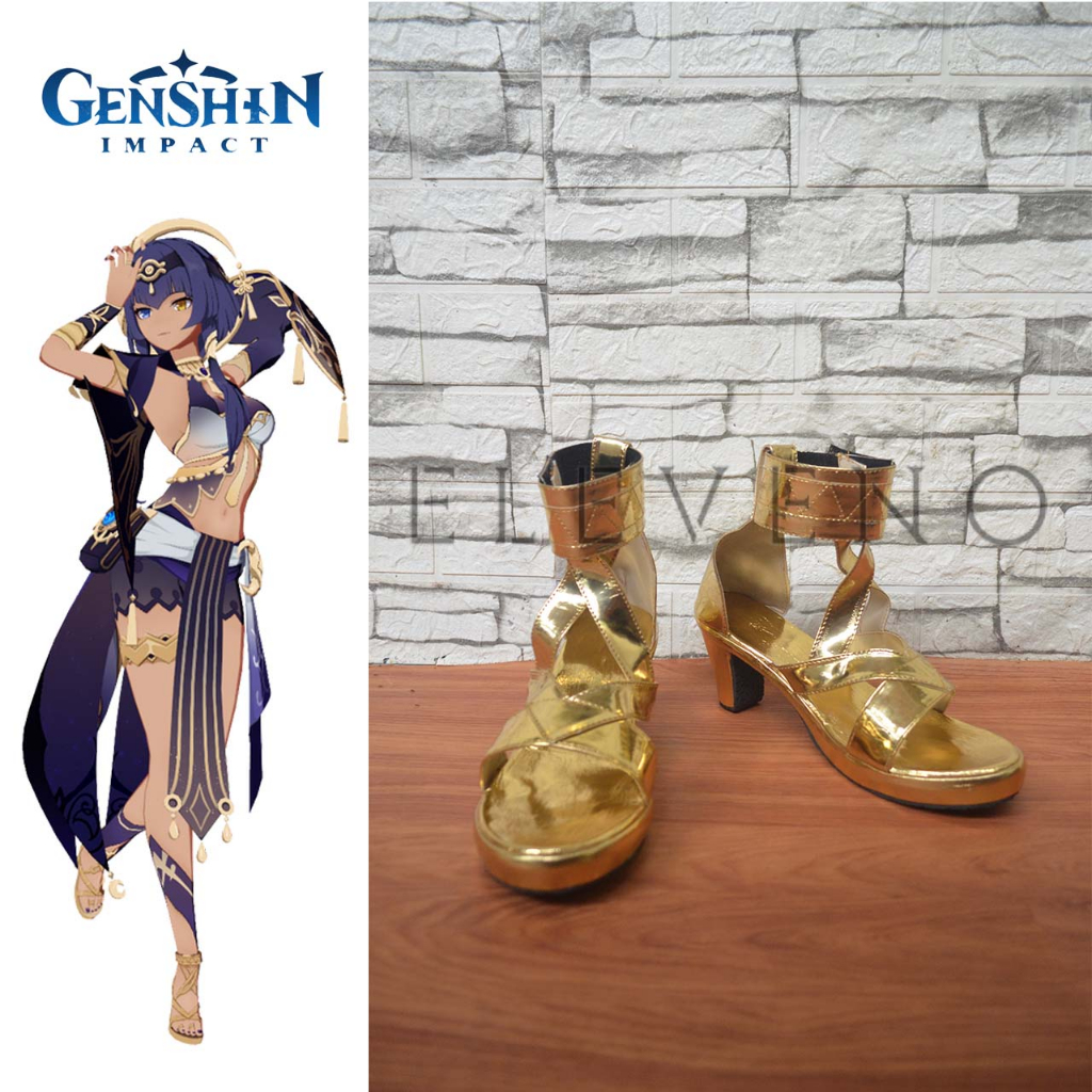 Sepatu Cosplay Genshin Impact Candace