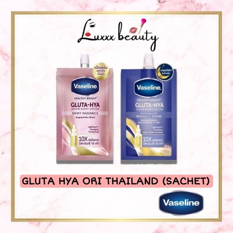 VASELINE Gluta Hya Sachet 30 ML Original THAILAND Serum