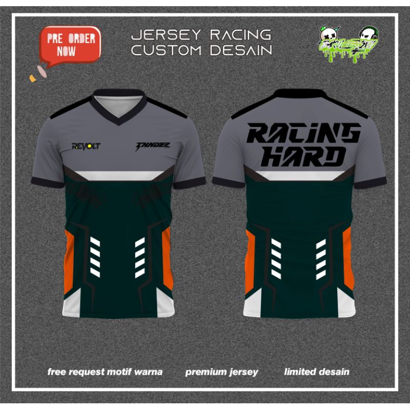 jersey balap jersey racing jersey custom desain