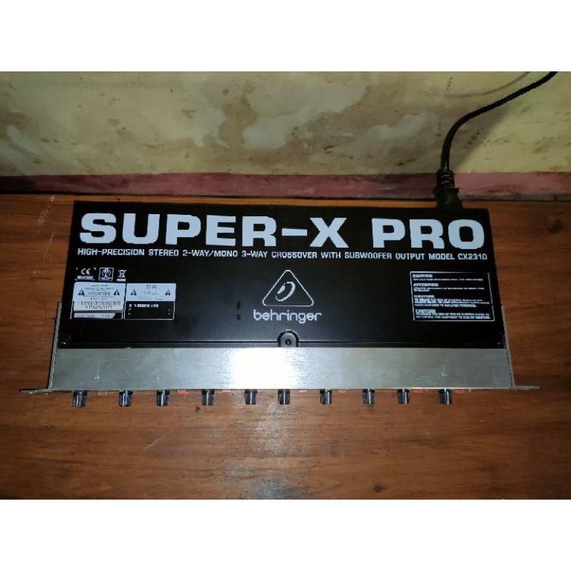 crossover behringer cx2310 original bekas