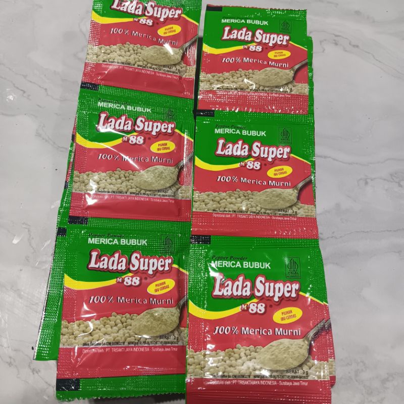 

LADA super (merica bubuk) renteng