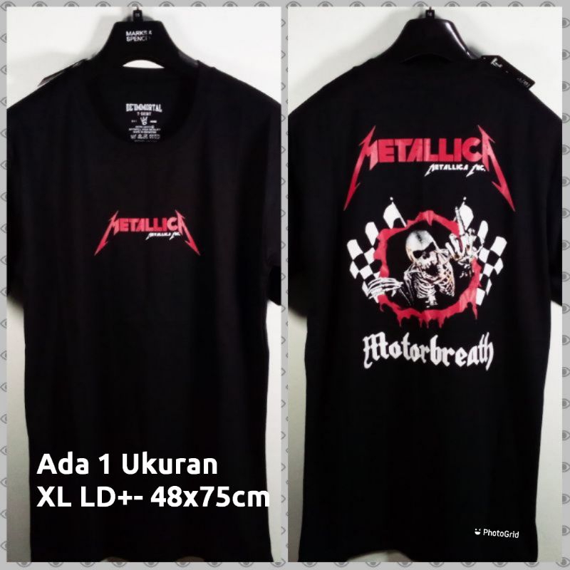 Kaos Band Metallica Motorbreath