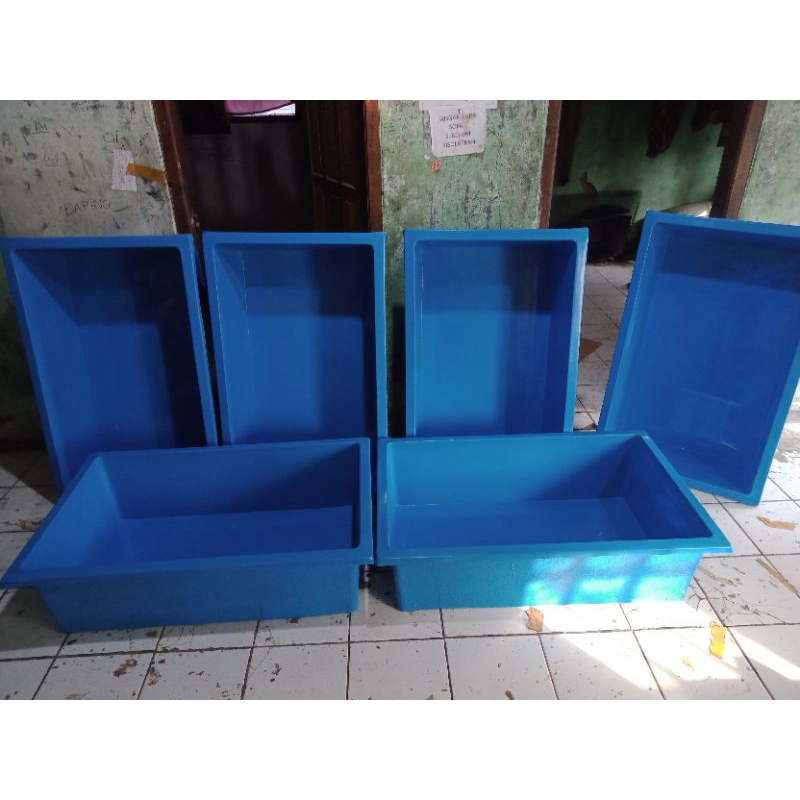 kolam ikan fiber glass..100*60*40..