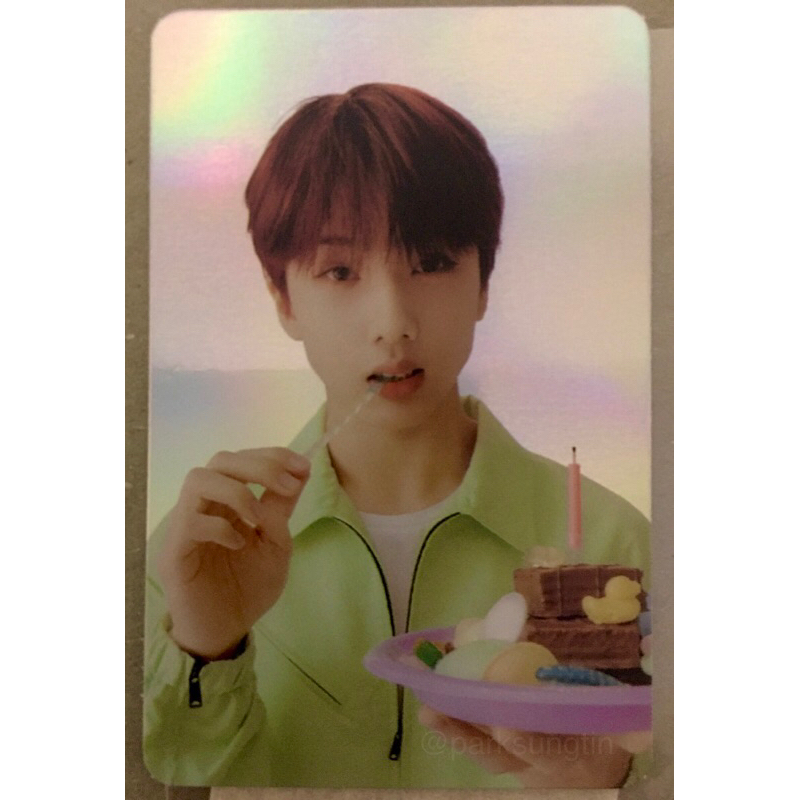 photocard jisung NCT Benefit aladdin sg’21