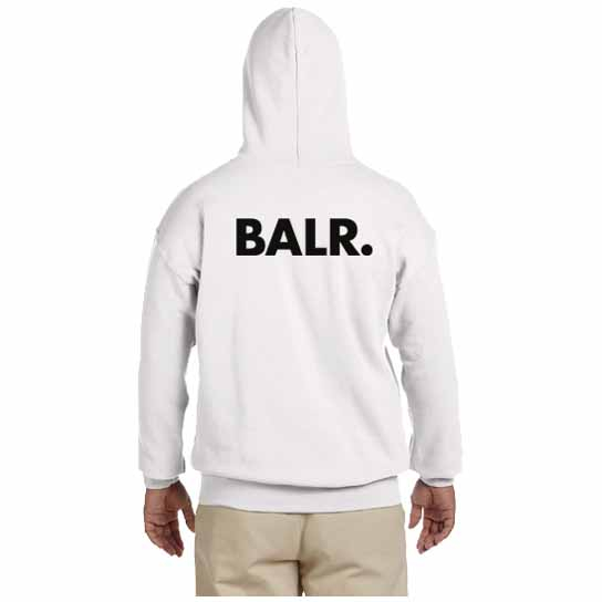 Jaket Hoodie BALR Demy de Zeeuw Bahan Cotton Fleece [Hoodie Jumper & Ritsleting]