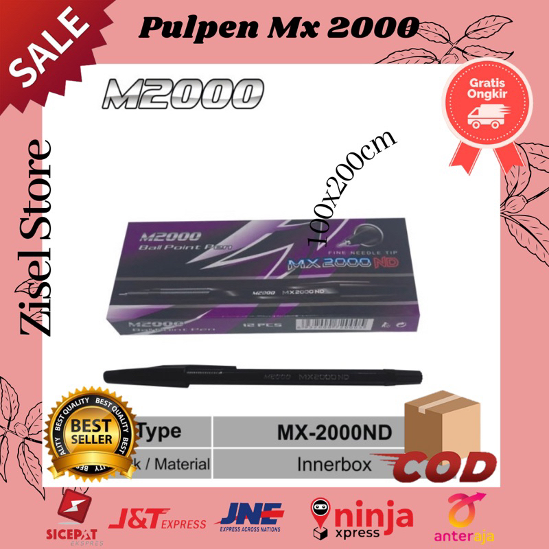 

PULPEN M2000 ISI 12 PCS / ALAT TULIS BOLPOIN MX2000 ND (12 PCS)