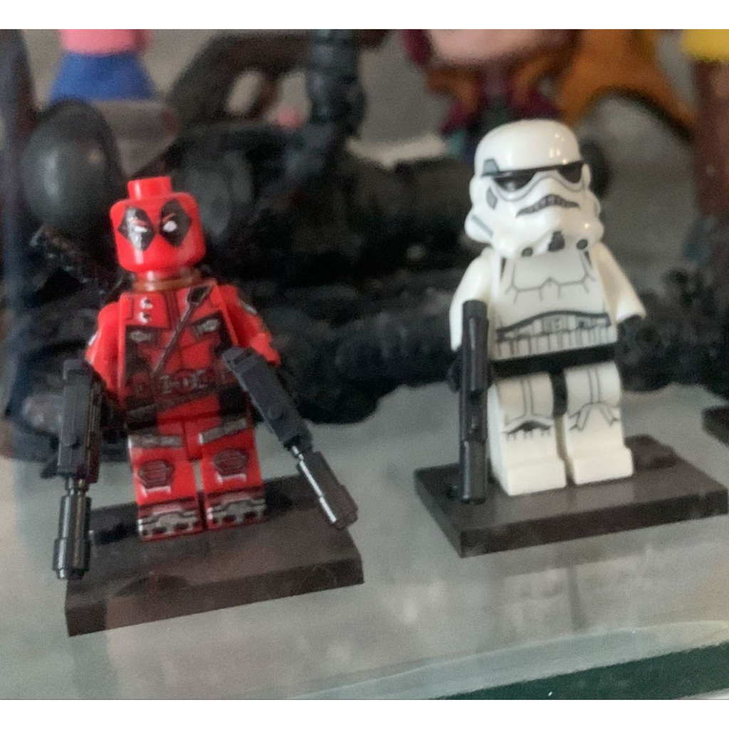 Mainan bricks Deadpool and Stromtrooper lego mainan Brick anak figure toys