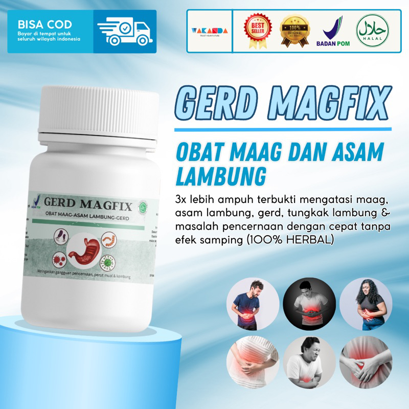 Gerd Magfix Obat Maag Kronis Obat Asam Lambung Atasi Infeksi Lambung Paling Ampuh - Obat Magh Akut L