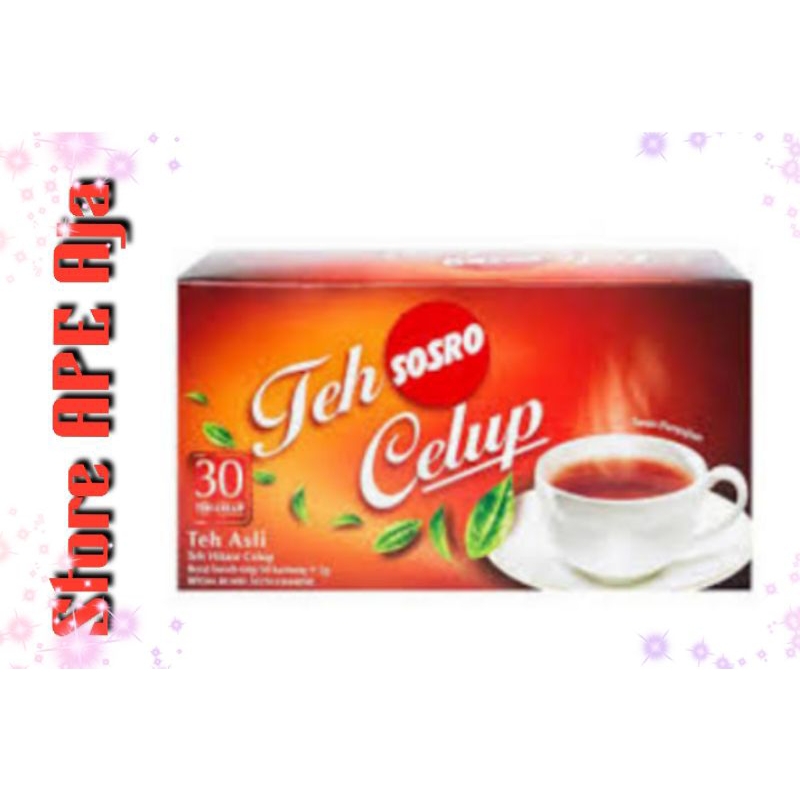 

TEH CELUP SOSRO [ 2gr X 30 Bags ]