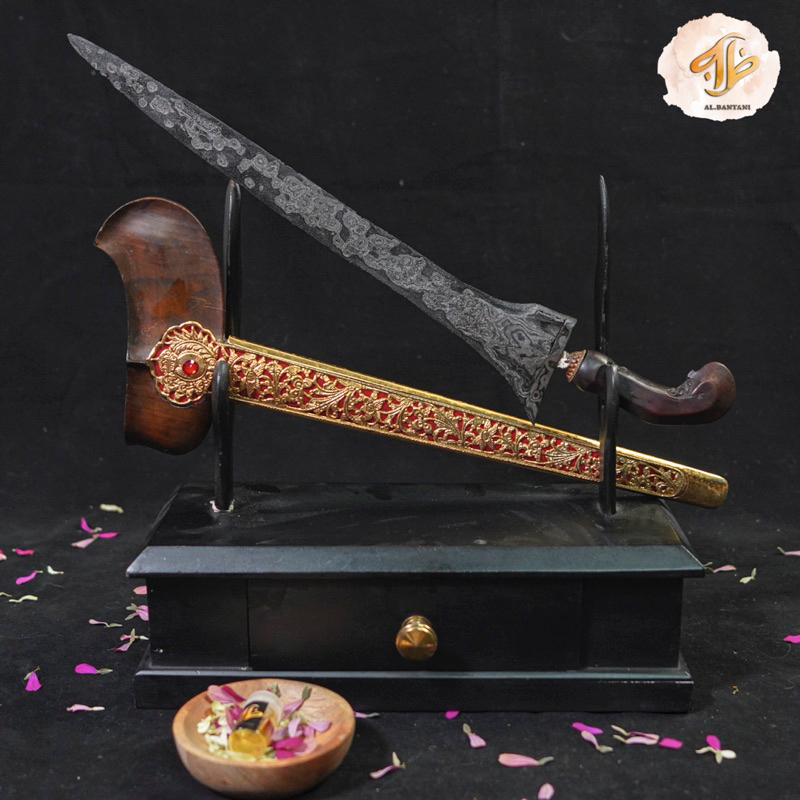 Keris Tilam Upih Udan Mas Tuban Sepuh