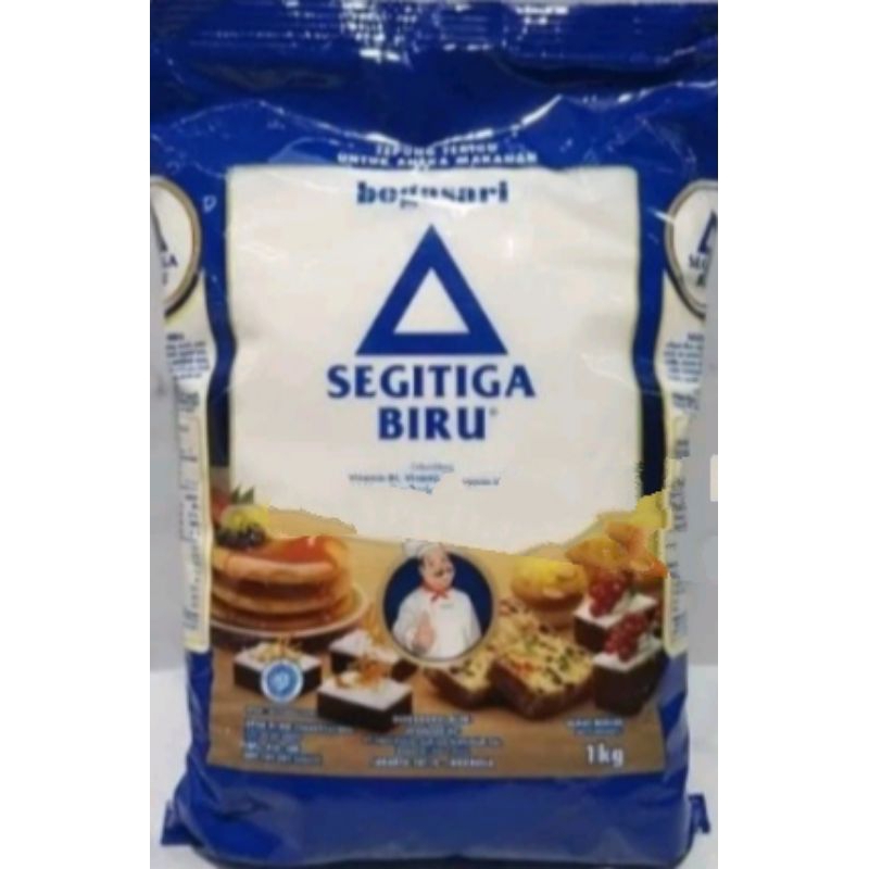 

Tepung Segi Tiga Biru protein sedang 1 kg