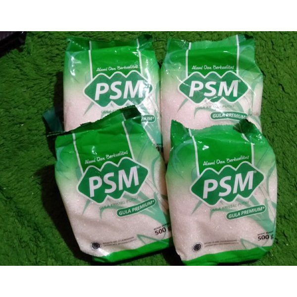 

Gula Kristal Putih merk PSM (1kg/1000gr) | Gula Kemasan Kristal Putih