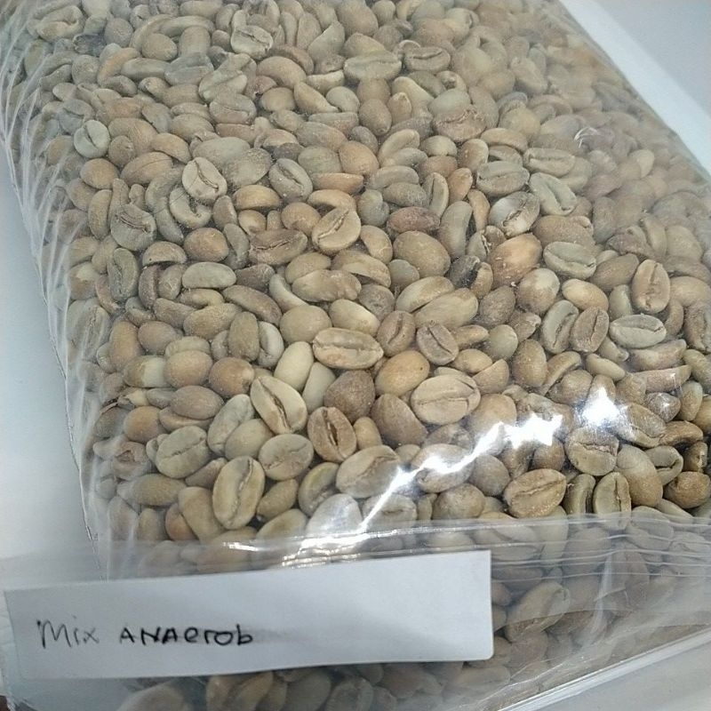

Green Bean Biji Kopi Arabika Mix Natural Anaerob 1KG