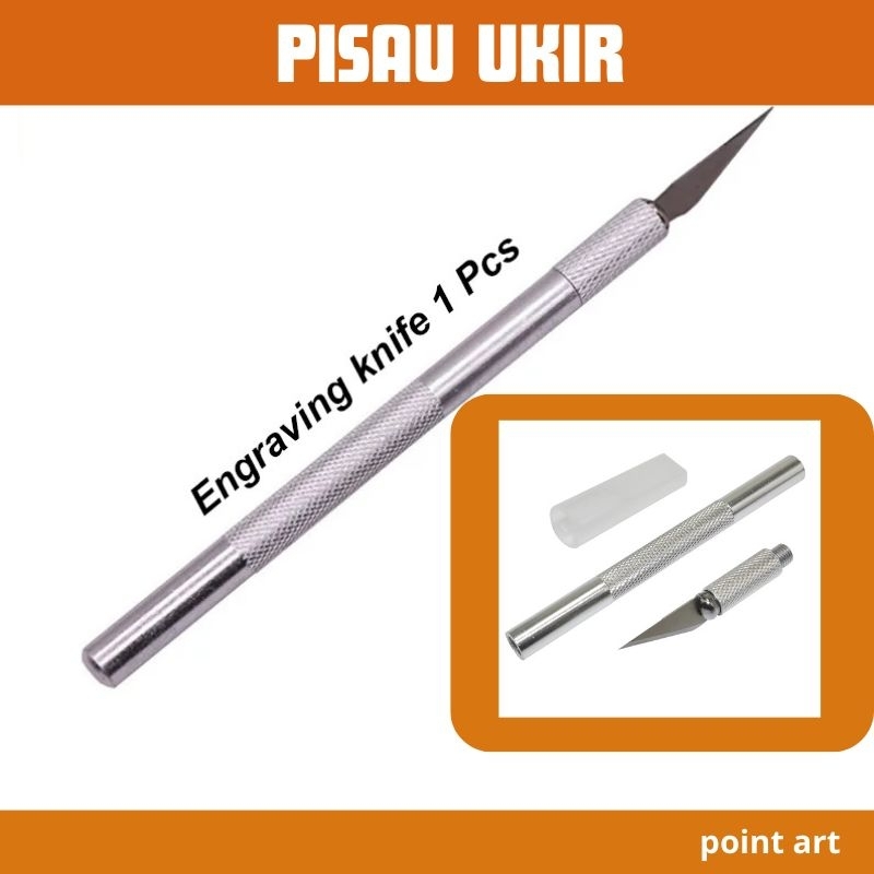 

Pisau Seni / Ukir / Pen-Type Precision Art / Craft / Hobby Knife / Cutter