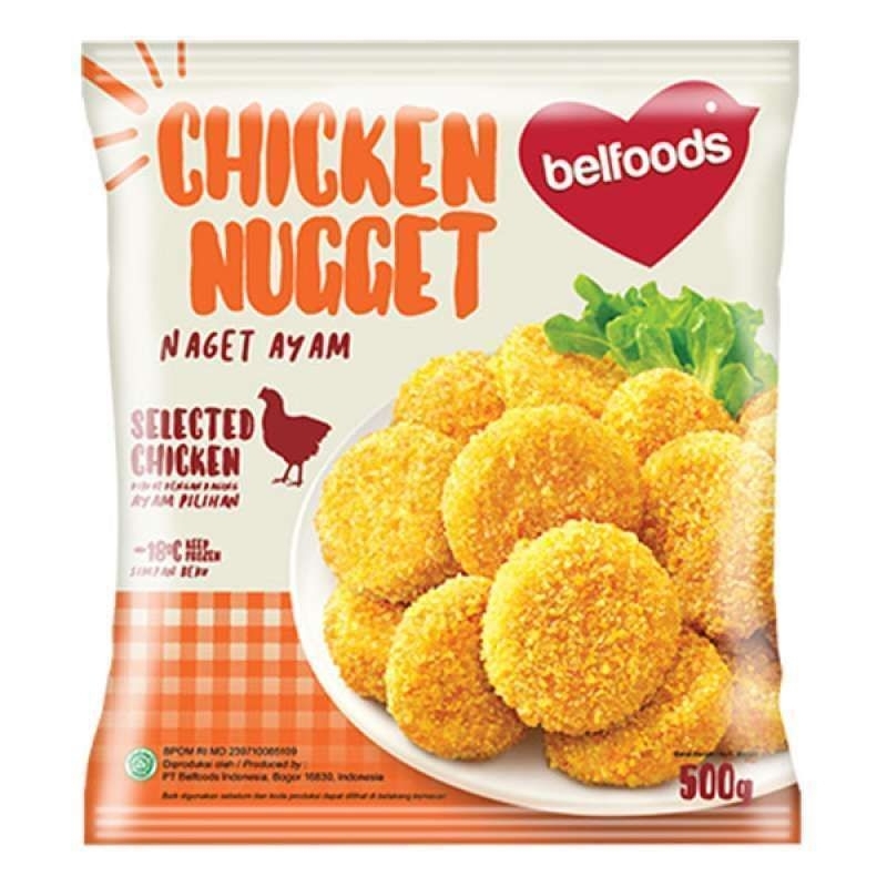 

Belfoods chicken nugget favorite / naget / nuget ayam / belfood