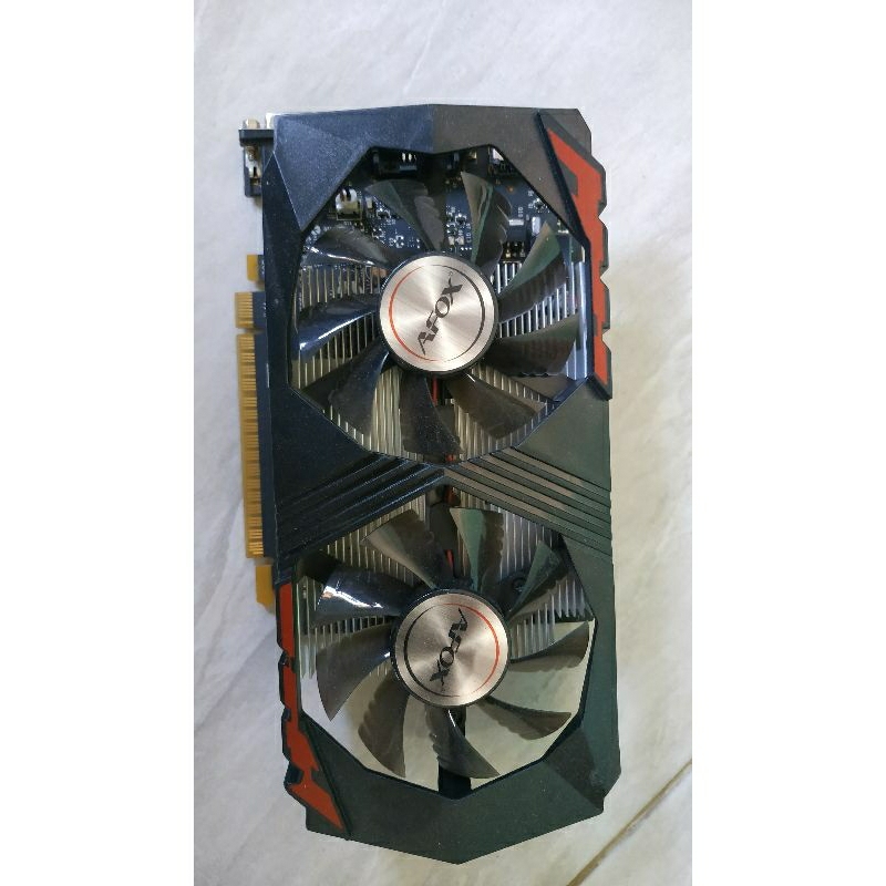 vga afox gtx 750 ti no display