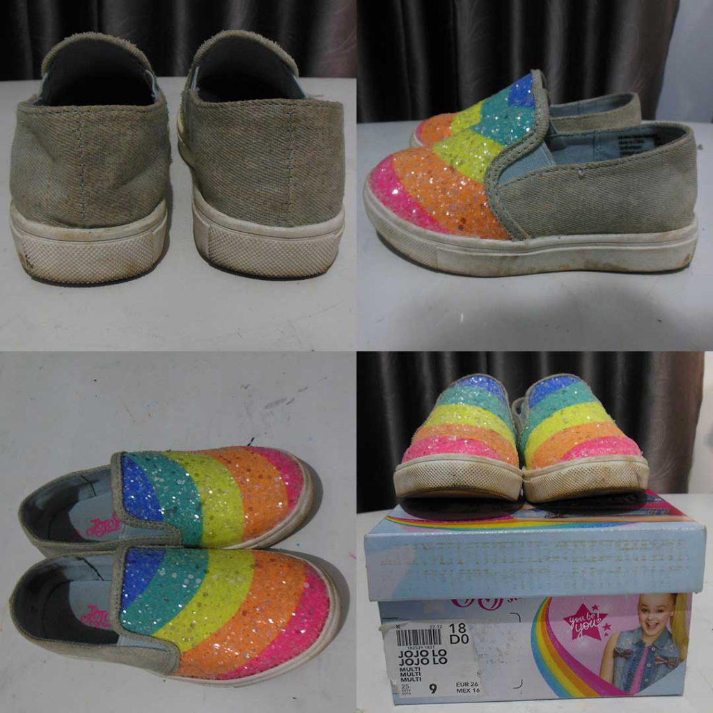 SEPATU ANAK PEREMPUAN / colab nickelodeon / PRELOVED