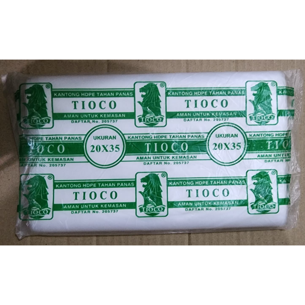 Plastik HD Anti Panas TIOCO Ukuran 20X35